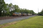 CSX 761 with a westbound train at Westfield New York